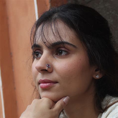 Silver Umbrella Nosepin | Unique Stylish Jewelry for Daily & Festive ...