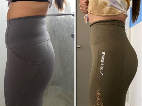 Results of my very first 3mo bulk [24F / 5'7" / 145lb] (hello butt ...