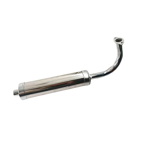 Singlac 80cc Exhaust Expansion Chamber Muffler Silver Replacement for ...