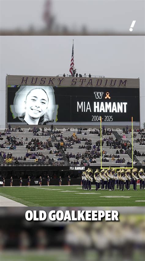 Washington Huskies women's soccer honors former goalkeeper Mia Hamant ...