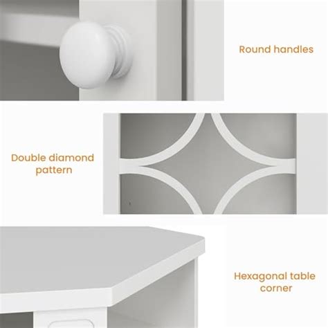 FansaFurn Corner TV Stands, Wood Media Console Table with India | Ubuy