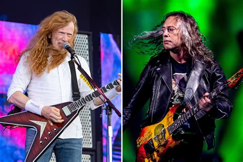 Dave Mustaine And Kirk Hammett