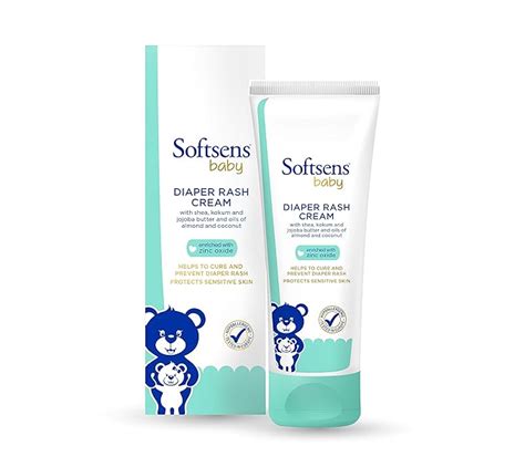 Buy Softsens Baby Natural Diaper | Nappy Rash Cream, Enriched With Aloe ...