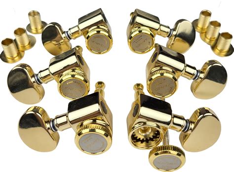 Amazon.com: Wilkinson Locking Tuners 3x3 ROTO Style Full Size Locking Guitar Tuners Tuning Keys ...