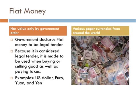 Examples of Commodity Money Photo 的图像结果