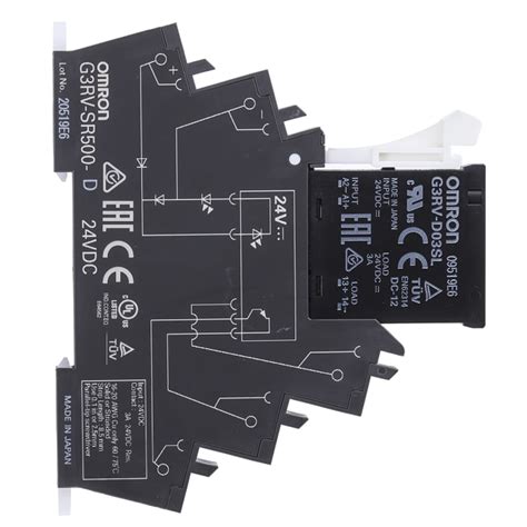 G3RV-SR500-D DC24 Omron | Omron G3RV-SR Series Solid State Interface ...