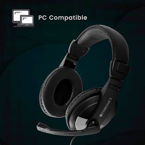 Zebronics Zeb-200HM wired multimedia headphone| 40mm dynamic drivers ...
