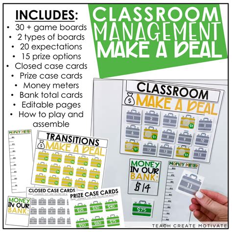Classroom Management Games Bundle - Teach Create Motivate