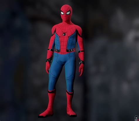 ArtStation - Homecoming Spiderman suit
