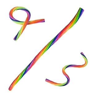 1 Pc Rainbow Stretchy Noodle Sensory Fidget Toy - Multicolor Flexible ...