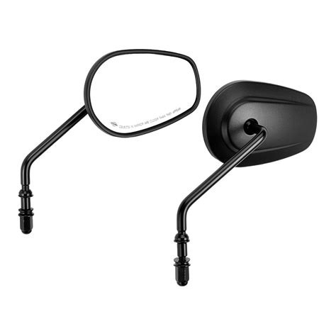 Harley Side Rear View Mirror with M8 Thread - Kemimoto