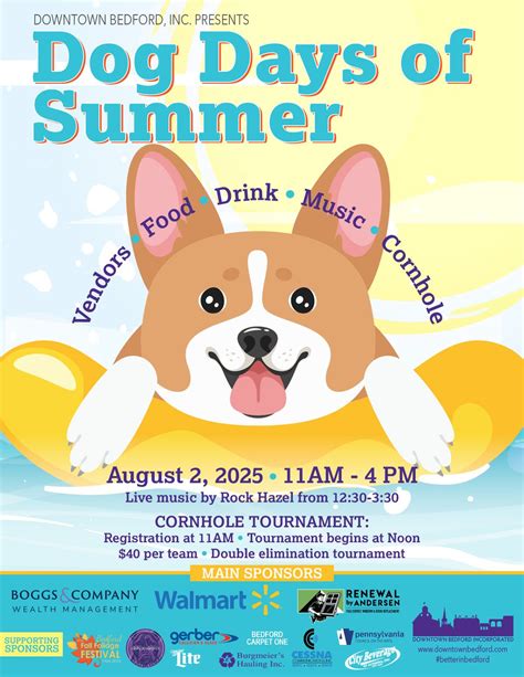 Dog Days of Summer, 124 S Juliana St, Bedford, PA 15522-1303, United ...