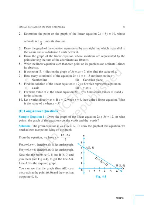 NCERT Exemplar Class 9 Maths Chapter 4 - eSaral