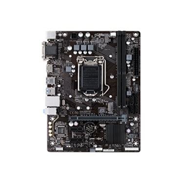 Gigabyte GA-H110M-H M-ATX Motherboard with Realtek GbE LAN, 6th and 7th ...