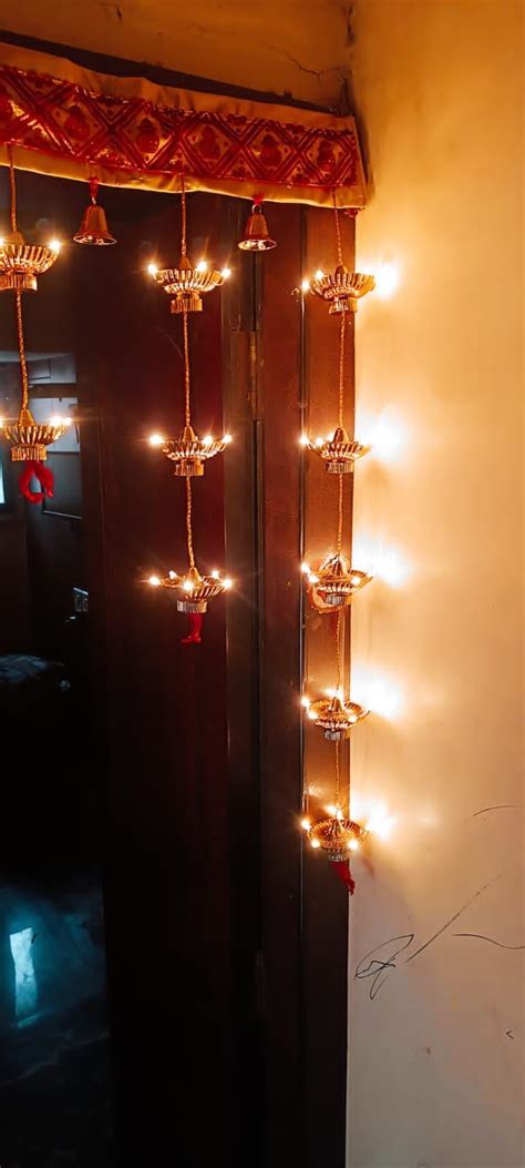 Alfa Store. 21 Electric Hanging Diya Toran