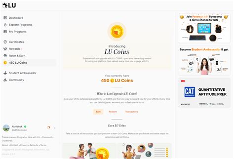 LetsUpgrade Coins - Earn, Manage & Use Them for Exciting Benefits ...