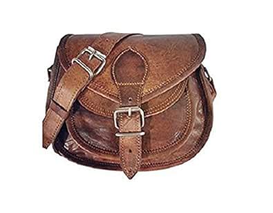 pranjals house Leather Sling Bags for Women (Brown) : Amazon.in: Fashion