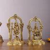 Buy Brass Padmavati Thayar Lakshmi & Tirupati Balaji Statue Set with ...