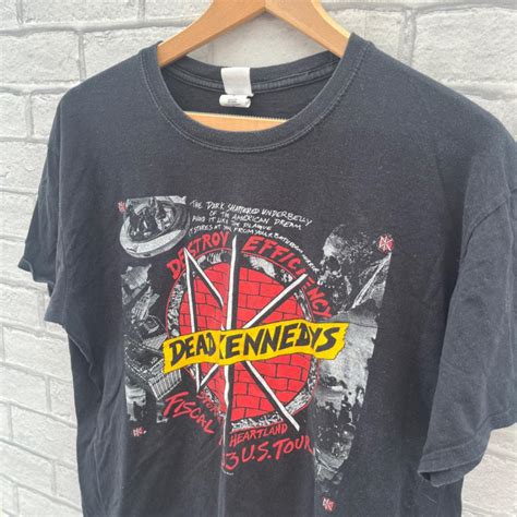 Dead Kennedys T Shirt - Mens Size Large - Black... - Depop