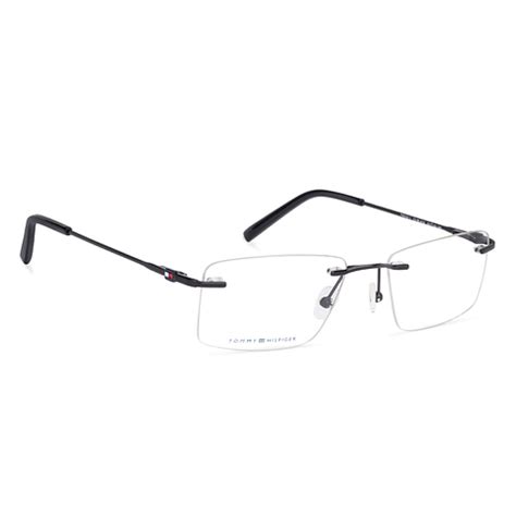 Buy Tommy Hilfiger TH3151 Black C3 Unisex Eyeglasses at Lenskart.