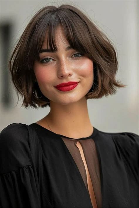 21 French Bobs With Bangs That Are Way Too Chic to Ignore — Haiirology