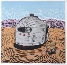 Linocut in Printmaking - for adrienne | Linocut, Linoleum print ...