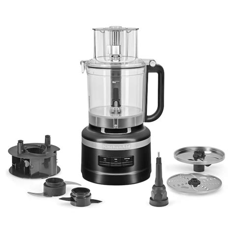 KitchenAid 13-Cup Plastic Food Processor ( Black Matte ) in the Food ...