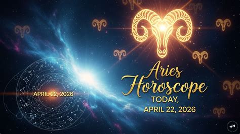 Aries Horoscope Today, April 22, 2026 | CurrentIndia.com