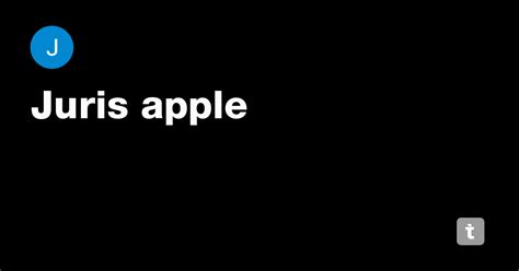 Juris apple — Teletype