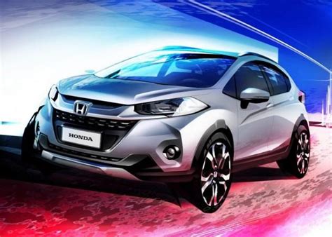 Honda WR-V revealed in official sketch; India launch in March 2017 ...