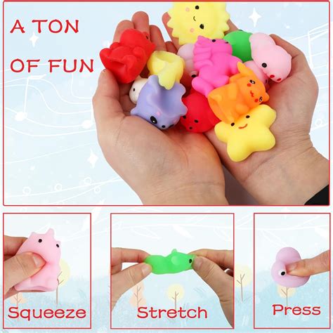 KINGYAO 80pcs Mochi Squishy Toys, Mini Kawaii Squishy Fidget India | Ubuy