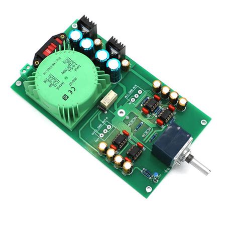 Buy TL081 Op Amp Dual Channel Preamplifier Board Base on Musical ...