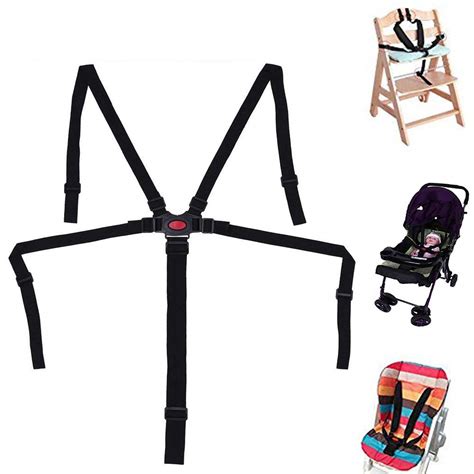 Buy High Chair Straps, Baby Kid 5 Point Harness, Harness for High Chair ...