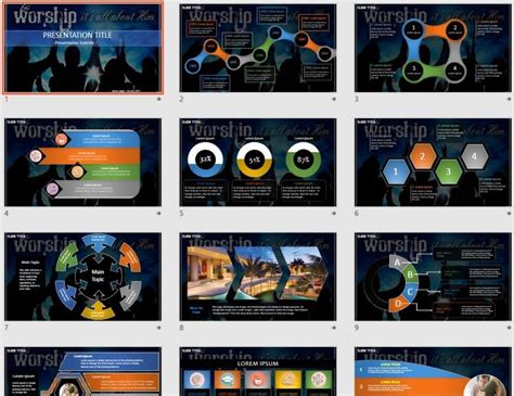 Worship PowerPoint Templates Free 的图像结果