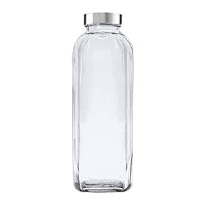 Piramal Glass Water Bottle Nautilus 1000 ML (1 Litre) Air Tight With ...