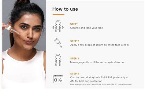 DERMATOUCH Vitamin C 10% Serum | For Anti-aging and Radiant Skin | For ...