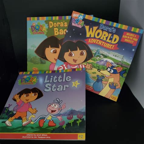 Little Star (Dora the Explorer) by Nickelodeon Paperback Book Lot of 3 ...