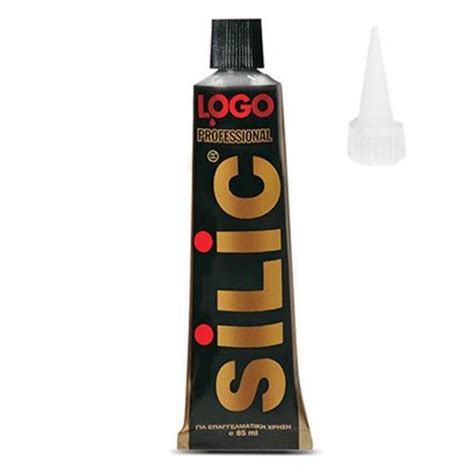 Adhesive : Logo Silic Professional Transparent 85ml