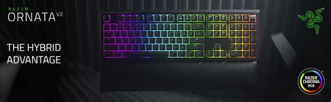 Amazon.in: Buy Razer Ornata V2 Mecha-Membrane Gaming Wired Keyboard ...
