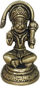 vinayakmoorti Brass Sitting Base Bajrang Bali Statue Hanuman dada Murti ...