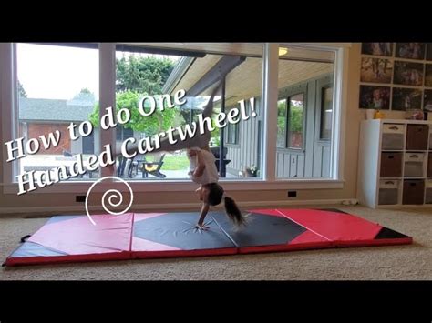 Image result for One-Handed Cartwheel Tutorial