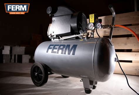 Ferm CRM1046 50 Ltrs Compressor 2HP (Oil Free) 1500W | Lion Tools Mart