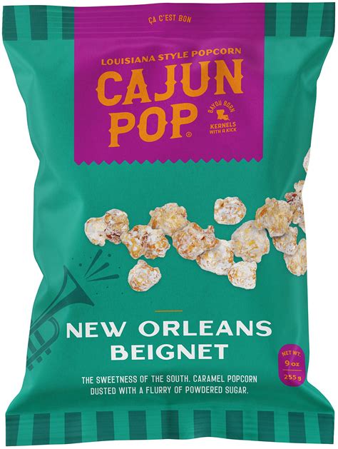 Buy 7.5 OZ Family Size Bag - Cajun Pop Gourmet Popcorn Flavored Popcorn ...