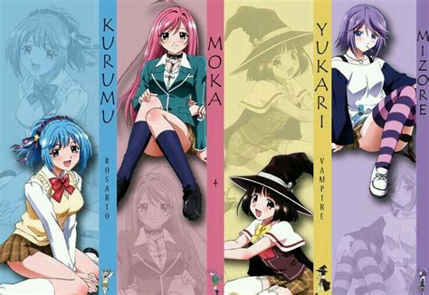 Top 10 Strongest Rosario Vampire Characters at Lucas Beeston blog