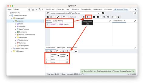 Image result for SQL Query in Pgadmin4
