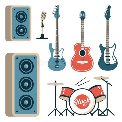 Image result for Rock Band Instruments Clip Art