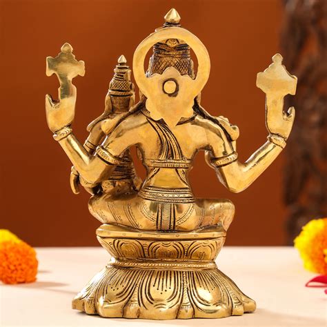 Brass Superfine Varaha Lakshmi Idol (10 Inch) – Vedansh Craft
