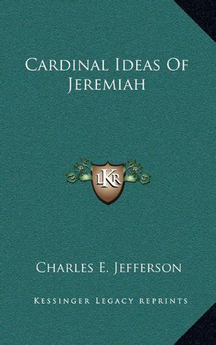 Buy Cardinal Ideas of Jeremiah Book Online at Low Prices in India ...