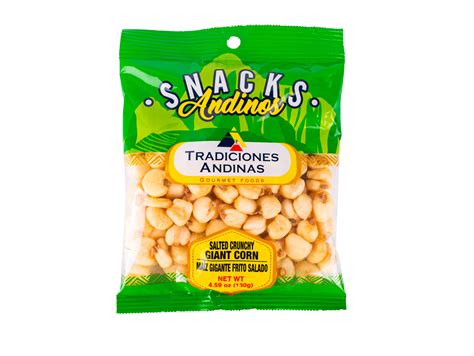 Tradiciones Andinas Salted Crunchy MZF22 Giant Corn 4.59 oz - Maiz ...