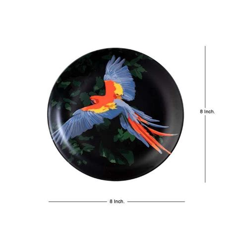 Buy Macaw parrot Decorative Wall Plates Online in India | Vaaree